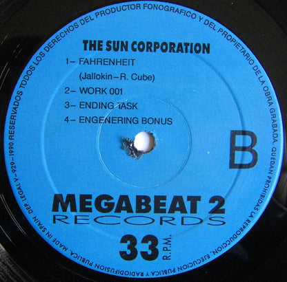 The Sun Corporation - Megabeat 2 (12", MiniAlbum, Blu)