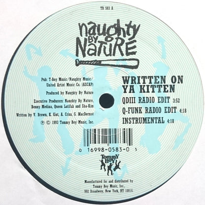 Naughty By Nature : Written On Ya Kitten / Klickow-Klickow (12")