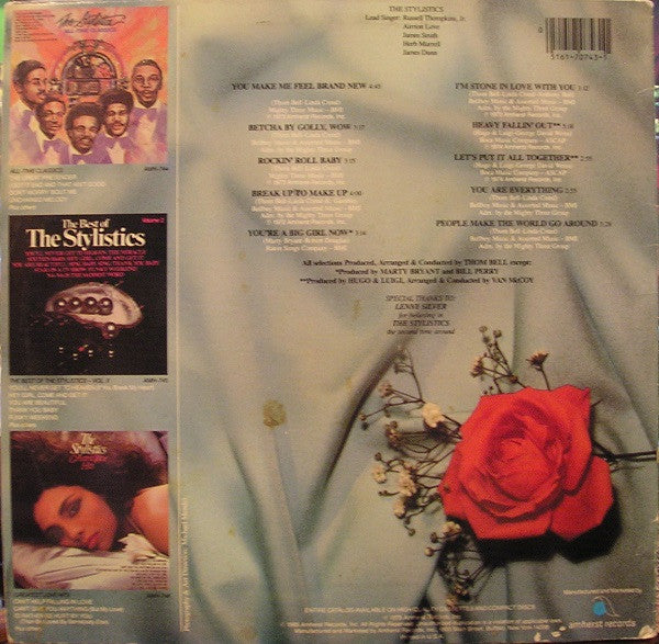 The Stylistics - The Best Of The Stylistics (LP, Comp, RE)