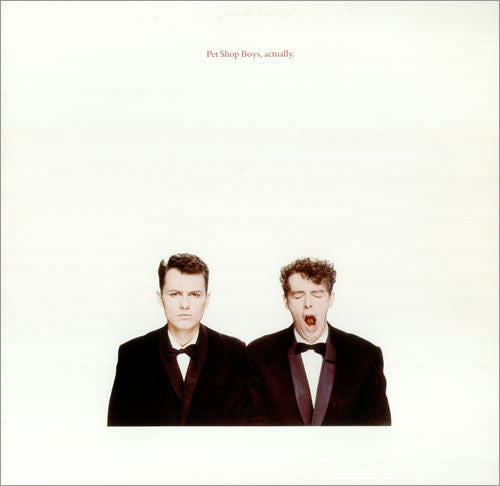 Pet Shop Boys : Actually (LP, Album)
