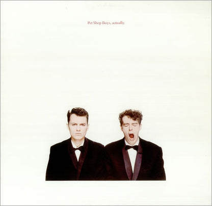 Pet Shop Boys : Actually (LP, Album)