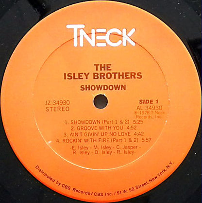 The Isley Brothers : Showdown (LP, Album, Pet)