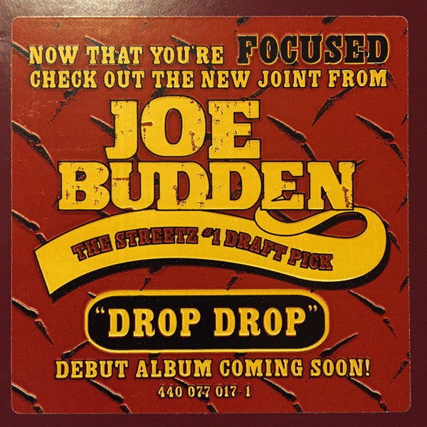 Joe Budden - Drop Drop (12", Promo)