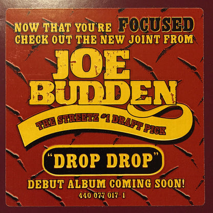 Joe Budden - Drop Drop (12", Promo)
