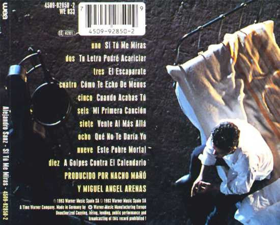 Alejandro Sanz : Si Tú Me Miras (CD, Album)