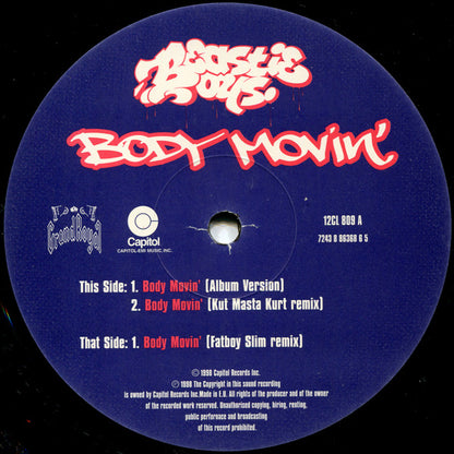Beastie Boys - Body Movin' (12")