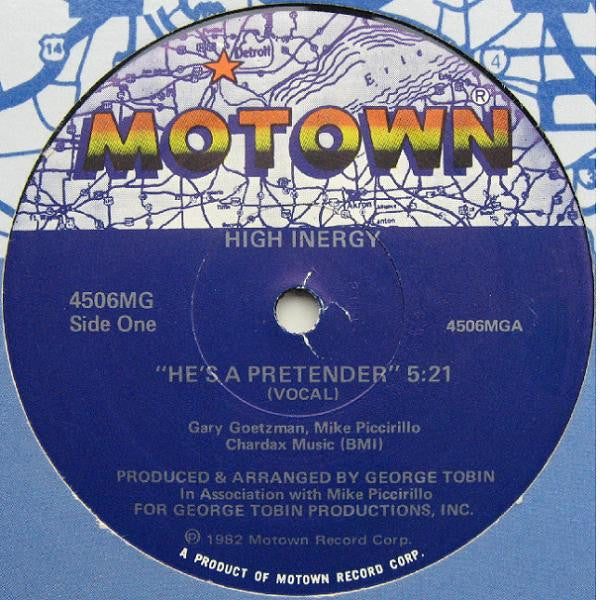High Inergy - He's A Pretender (12", Single)