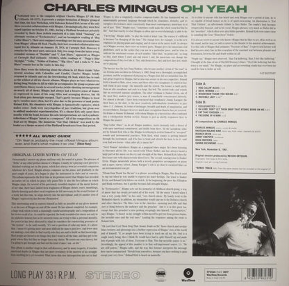 Charles Mingus - Oh Yeah (LP, Album, RE)