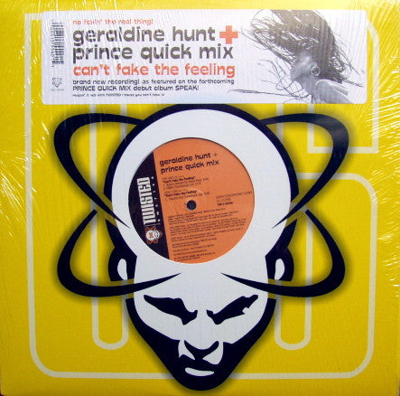 Geraldine Hunt + Prince Quick Mix - Can't Fake The Feeling (12")