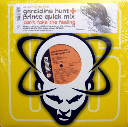 Geraldine Hunt + Prince Quick Mix - Can't Fake The Feeling (12")