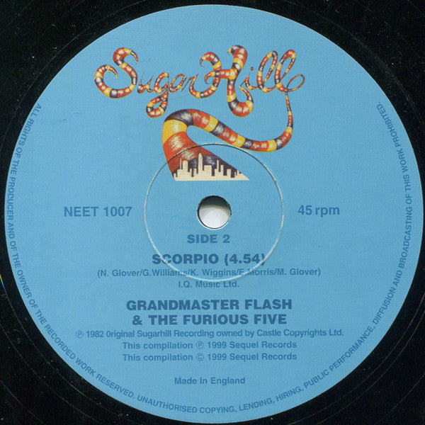 Grandmaster Flash & Melle Mel / Grandmaster Flash & The Furious Five - White Lines / Scorpio (12")