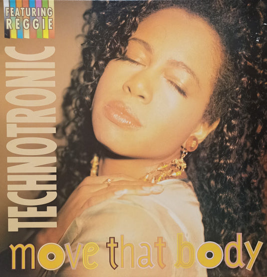 Technotronic Featuring Reggie : Move That Body (12", Maxi)