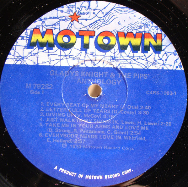 Gladys Knight And The Pips - Anthology (2xLP, Comp, Gat)