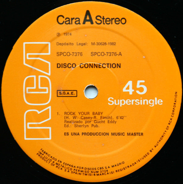 Disco Connection : Rock Your Baby (12")