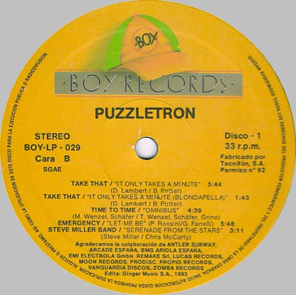 Various : Puzzletron (2xLP, Comp, P/Mixed)