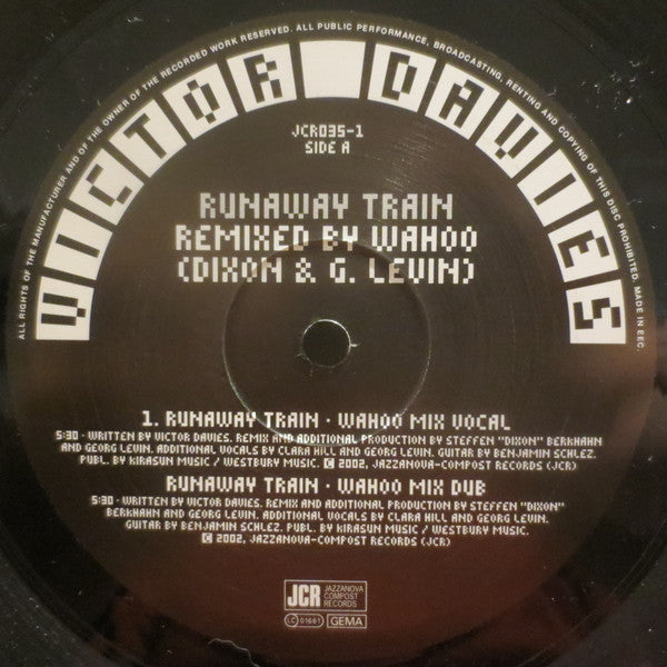 Victor Davies - Runaway Train / Lady Luck (12")