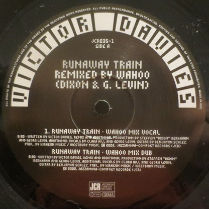 Victor Davies - Runaway Train / Lady Luck (12")