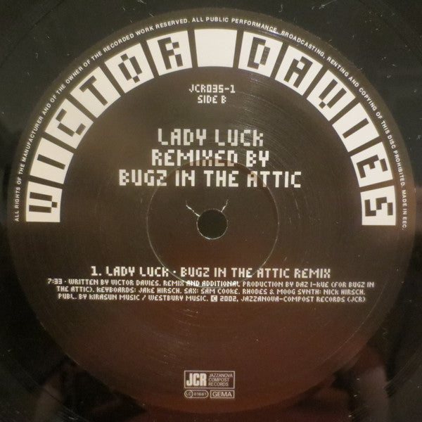 Victor Davies - Runaway Train / Lady Luck (12")