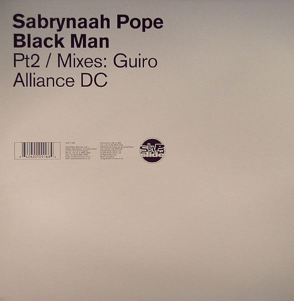Sabrynaah Pope - Black Man Pt 2 (12")