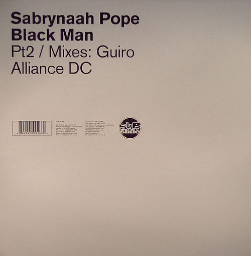 Sabrynaah Pope - Black Man Pt 2 (12")