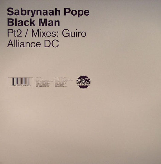 Sabrynaah Pope - Black Man Pt 2 (12")