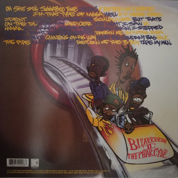The Pharcyde - Bizarre Ride II The Pharcyde (LP, Yel + LP, Blu + Album, RE, RM)