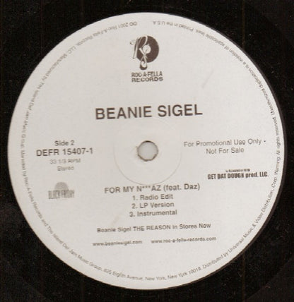 Beanie Sigel - Think It's A Game (12", Promo)