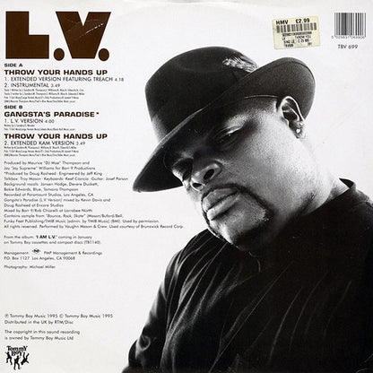LV : Throw Your Hands Up b/w Gangsta's Paradise (12")