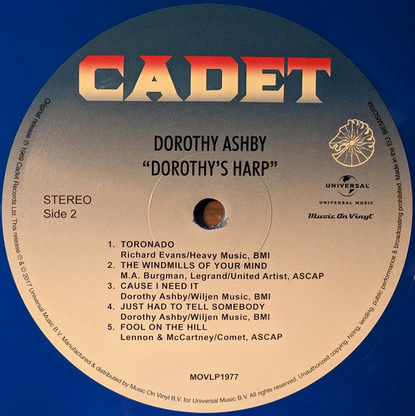 Dorothy Ashby : Dorothy's Harp (LP, Album, Ltd, Num, RE, 180)