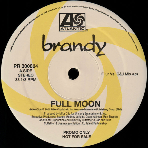 Brandy (2) : Full Moon (2x12", Single, Promo)