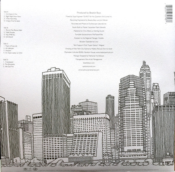 Beastie Boys : To The 5 Boroughs (2xLP, Album, RE, Gat)