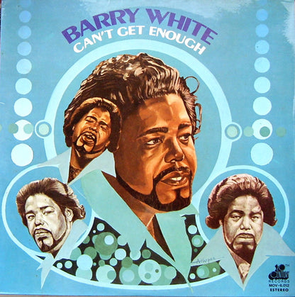 Barry White - Can't Get Enough (LP, Album)