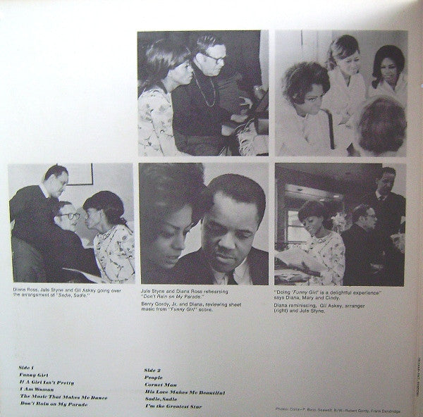 Diana Ross & The Supremes* - Sing And Perform "Funny Girl" (LP, Album, Gat)