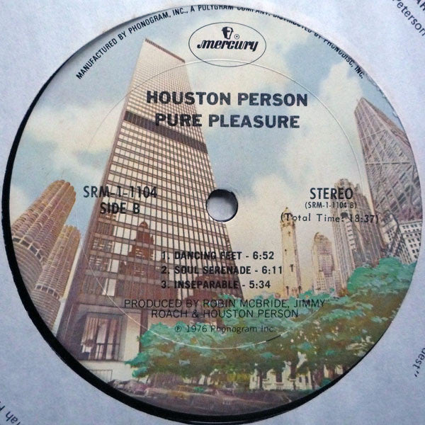 Houston Person : Pure Pleasure (LP, Album)