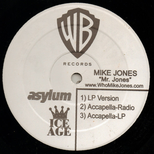 Mike Jones  - Mr. Jones (12", Single)