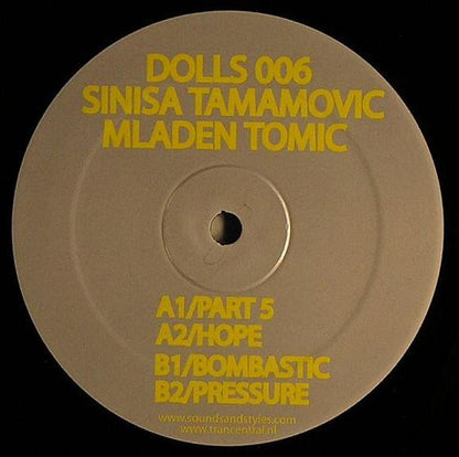 Sinisa Tamamovic & Mladen Tomic : Dolls 6 (12")