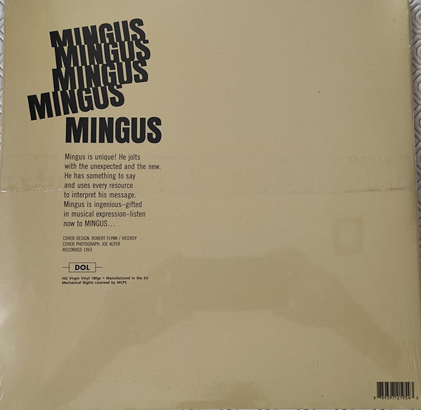 Charles Mingus : Mingus Mingus Mingus Mingus Mingus (LP, Album, RE)