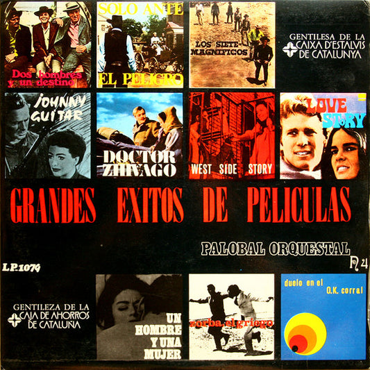 The Film Studio Orchestra : Grandes Éxitos de Películas (LP, Album, S/Edition)