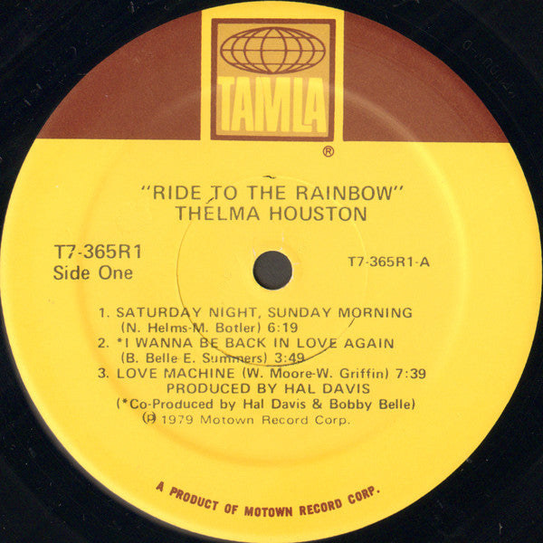 Thelma Houston : Ride To The Rainbow (LP, Album)