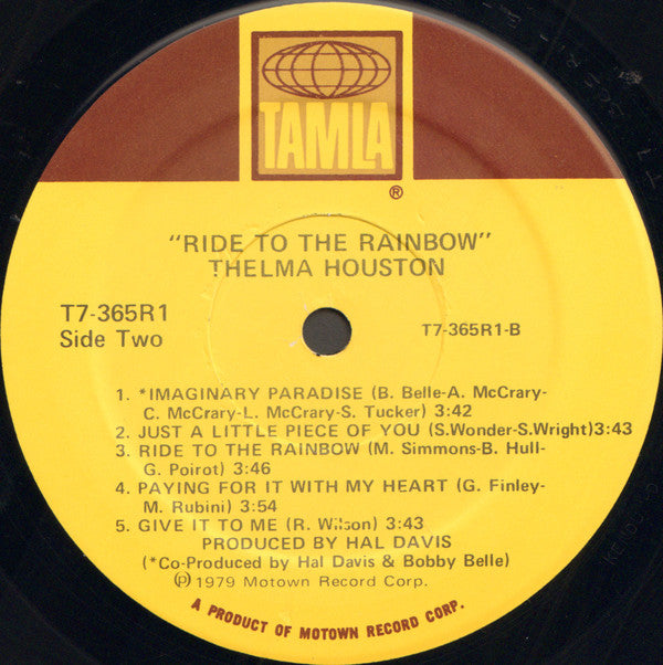 Thelma Houston : Ride To The Rainbow (LP, Album)