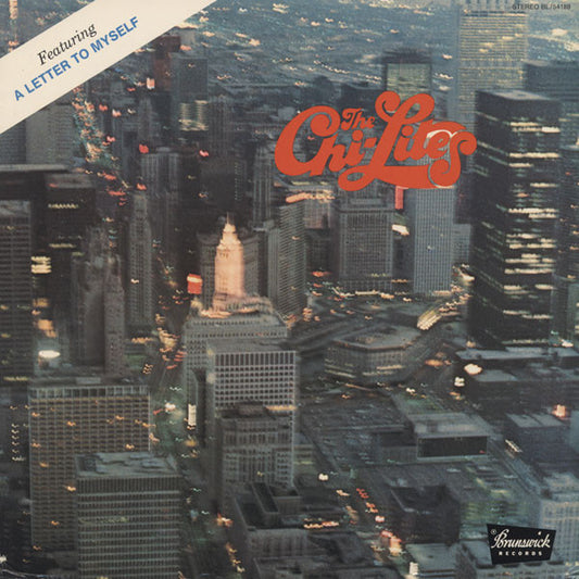 The Chi-Lites - A Letter To Myself (LP, Album)