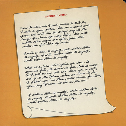 The Chi-Lites - A Letter To Myself (LP, Album)