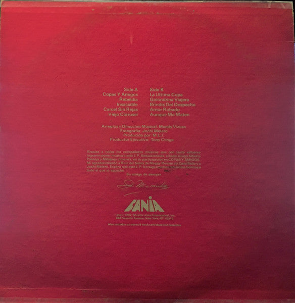 Ismael Miranda - Exitos De Los 50 (LP, Album)