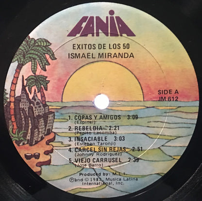Ismael Miranda - Exitos De Los 50 (LP, Album)