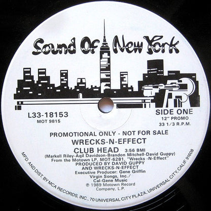 Wrecks-N-Effect - Club Head (12", Promo)