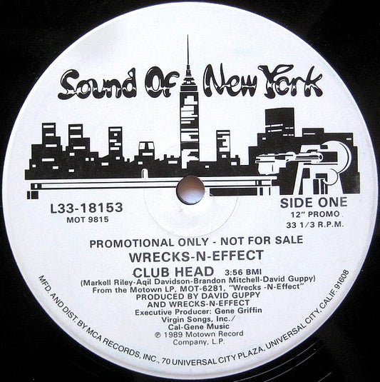 Wrecks-N-Effect - Club Head (12", Promo)