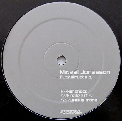 Mikael Jonasson : Fuckstruct EP (12", EP)