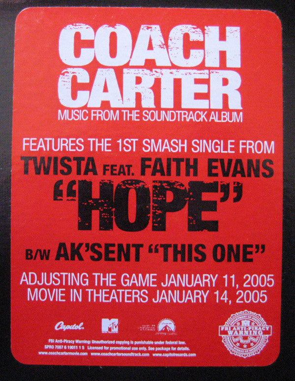 Twista feat Faith Evans / Ak'Sent - Hope / This One (12")
