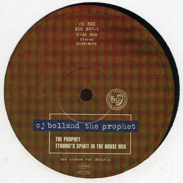 CJ Bolland - The Prophet (12", Single)