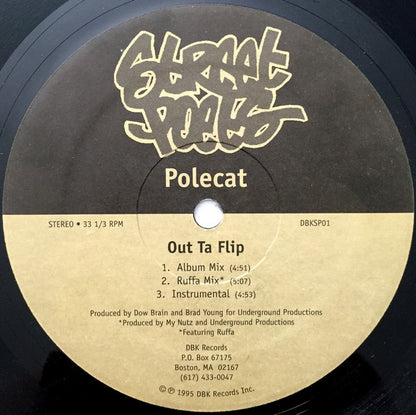 Street Poets (2) : Mindless / Out Ta Flip (12")